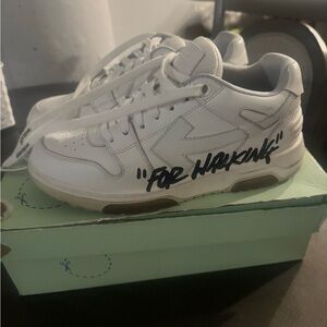 Off-White White Athletic Shoes